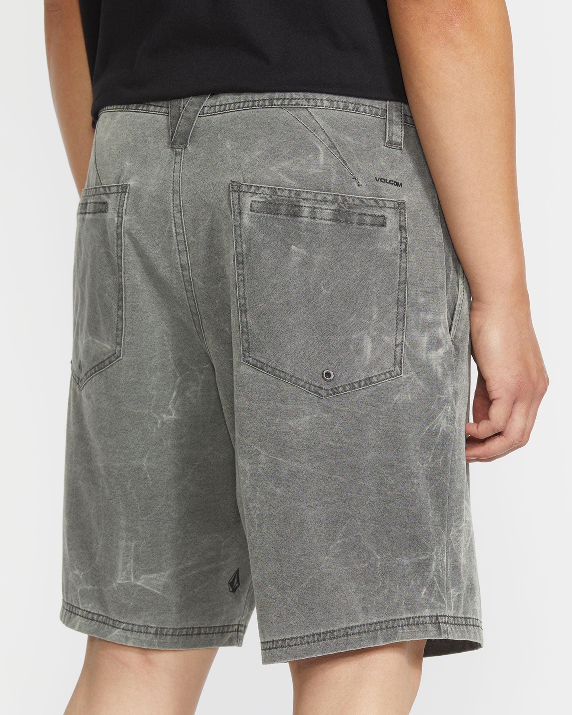Men's Stone Faded Hybrid Shorts - Image 7