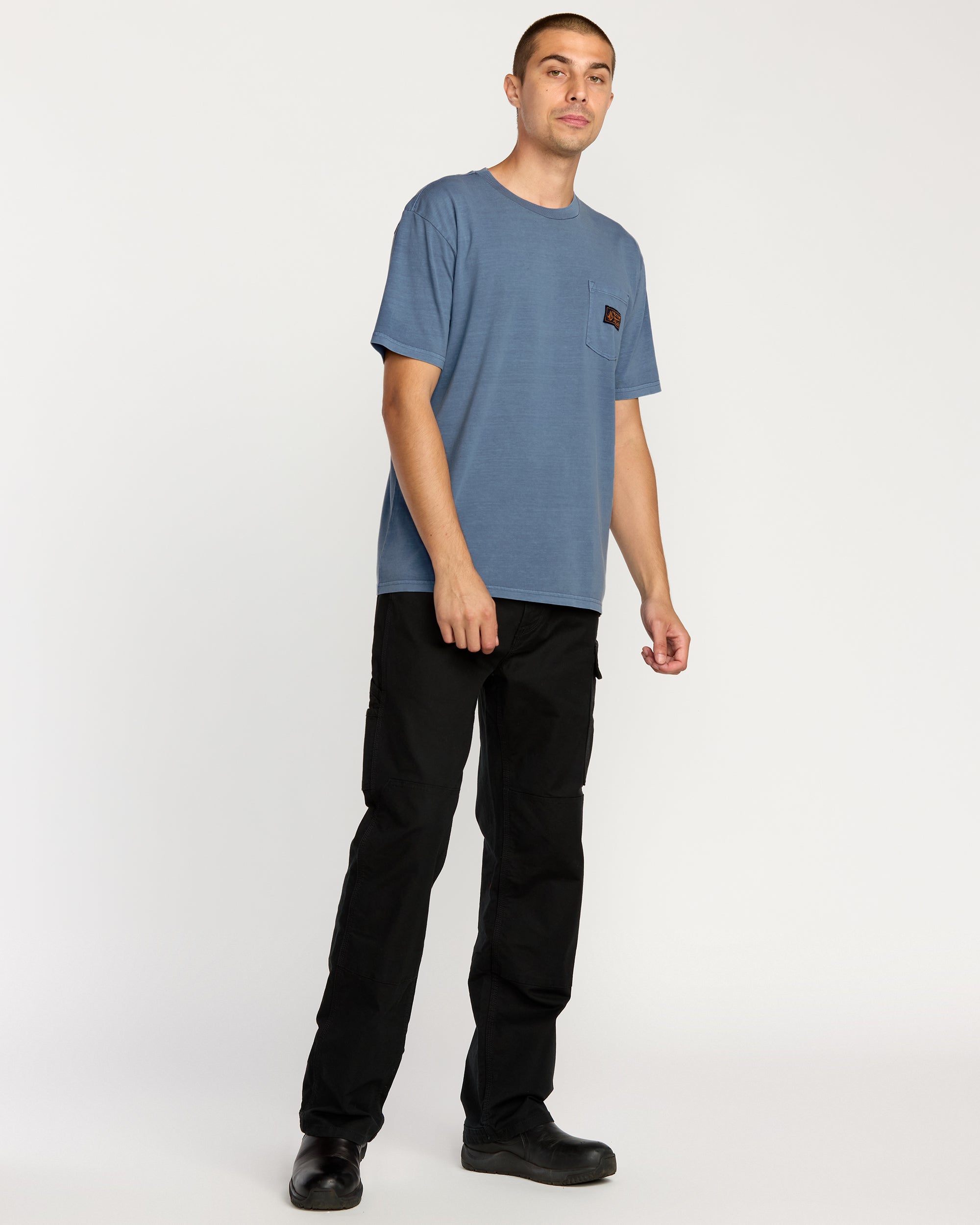 Men's Workwear Certified Pocket Short Sleeve Tee - Image 6