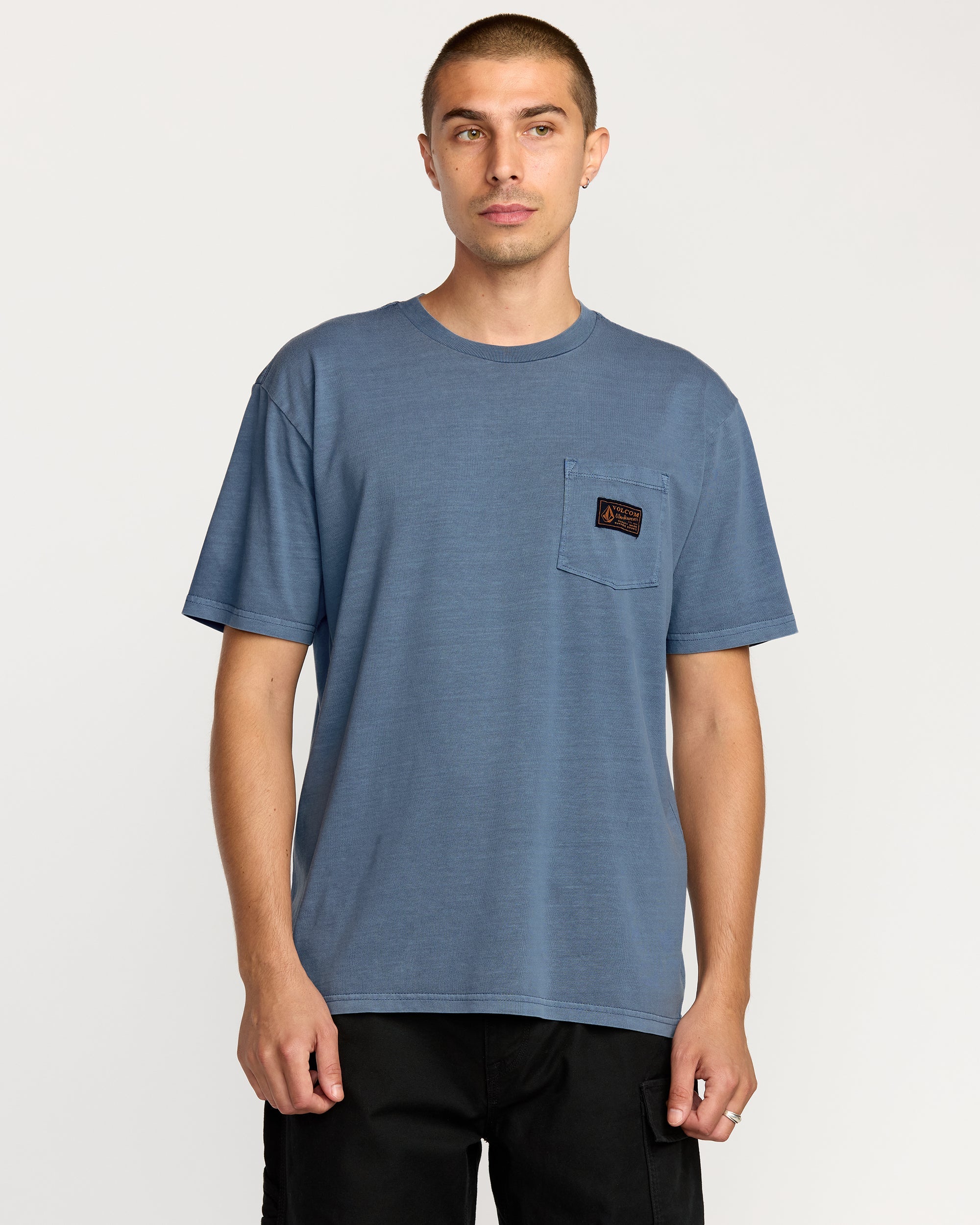 Men's Workwear Certified Pocket Short Sleeve Tee - Image 5