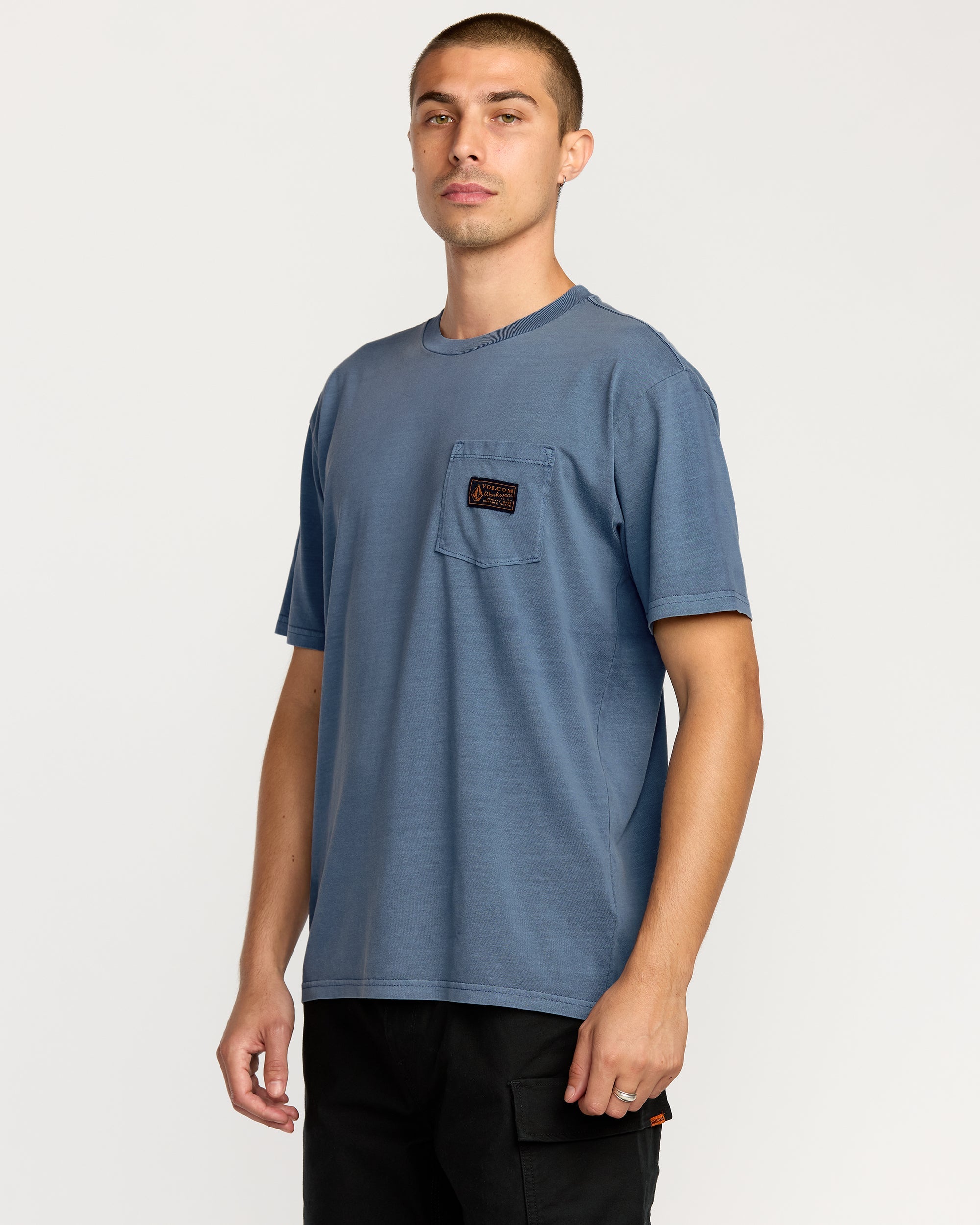 Men's Workwear Certified Pocket Short Sleeve Tee - Image 7