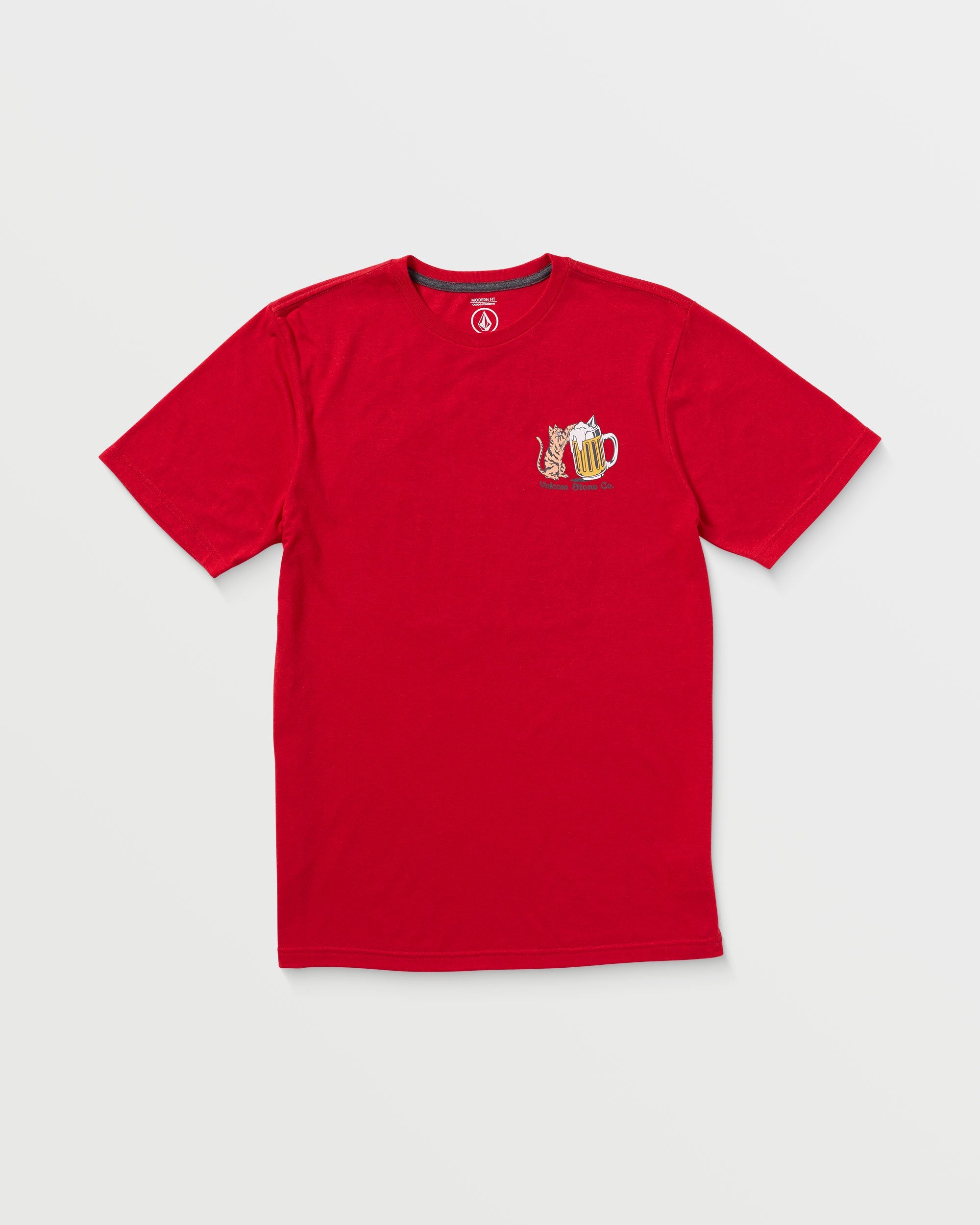Men's Curious Cat Short Sleeve Tee - Image 8