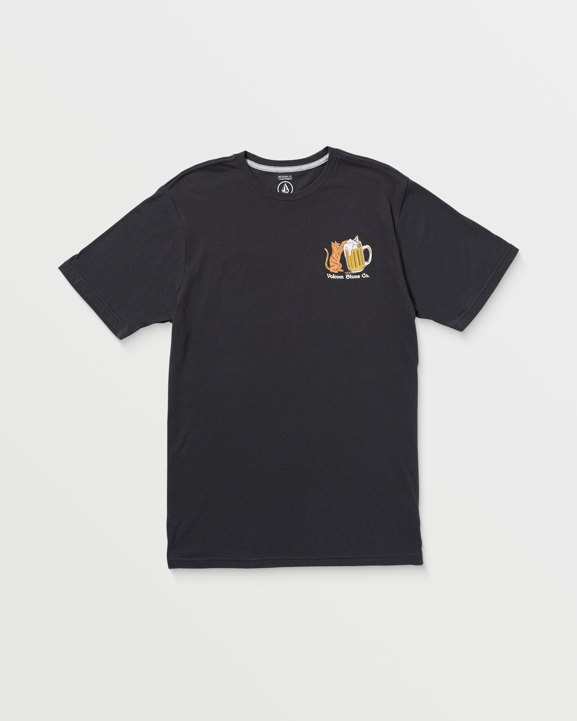Men's Curious Cat Short Sleeve Tee - Image 14