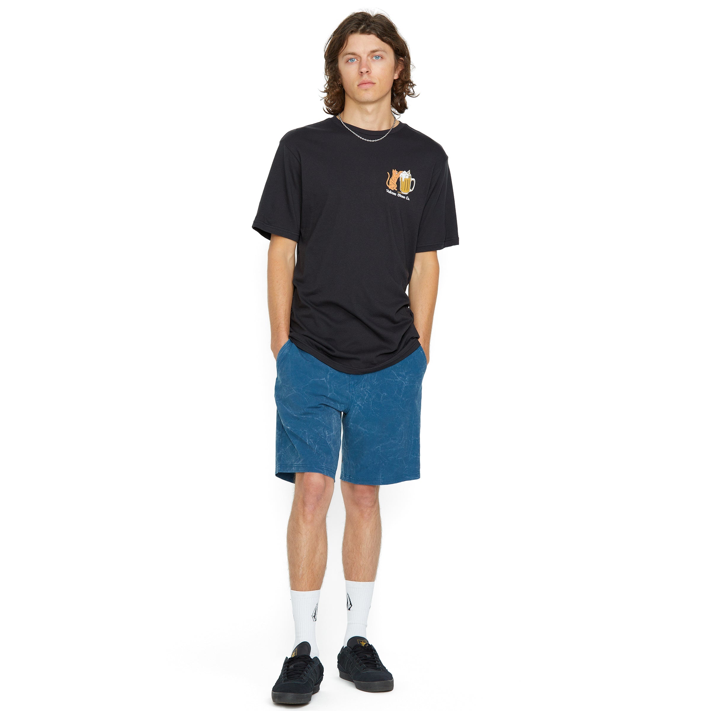 Men's Curious Cat Short Sleeve Tee - Image 4