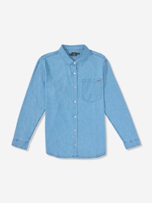 Women's Lived In Button Up