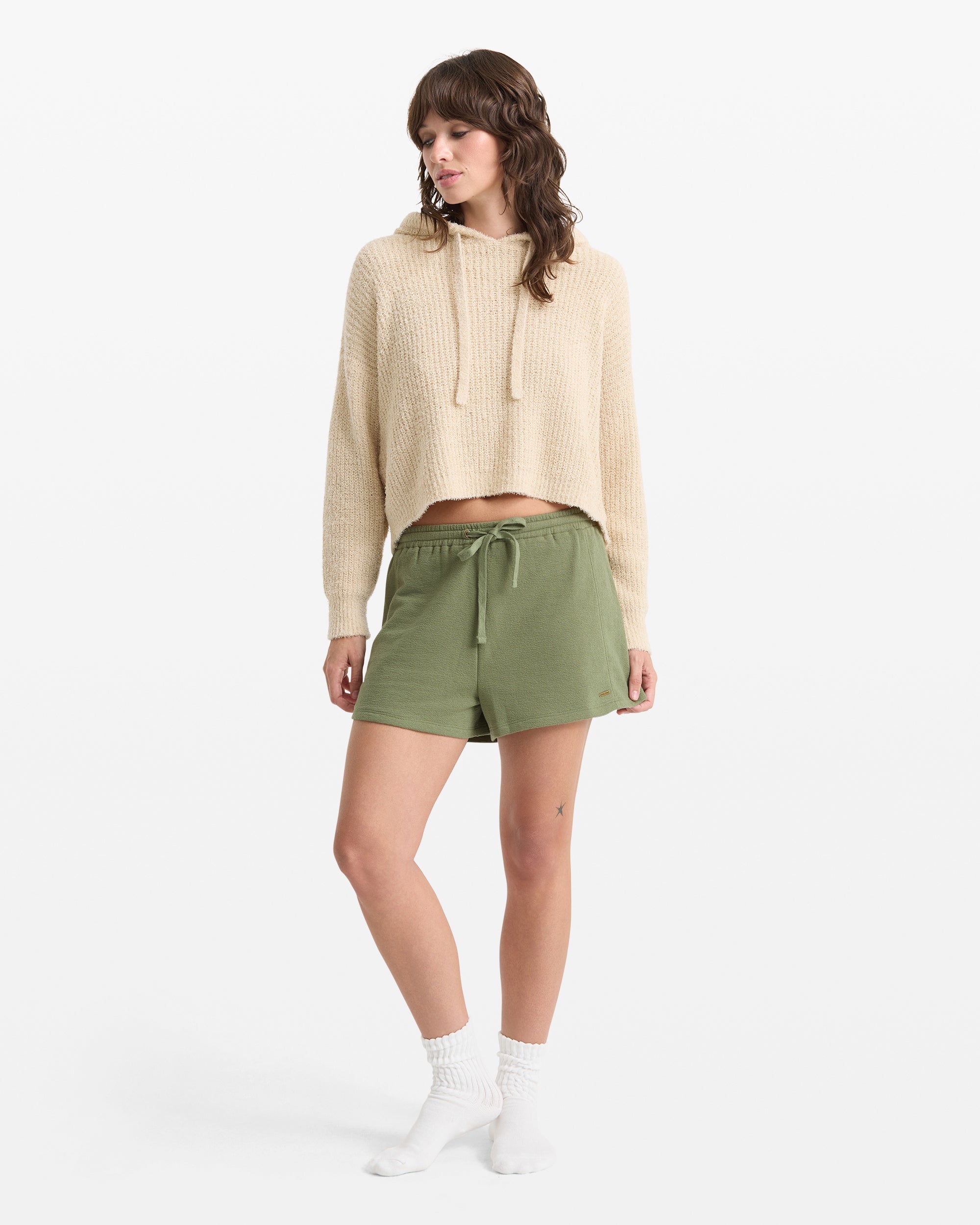 Women's Lived In Fleece Short - Image 9