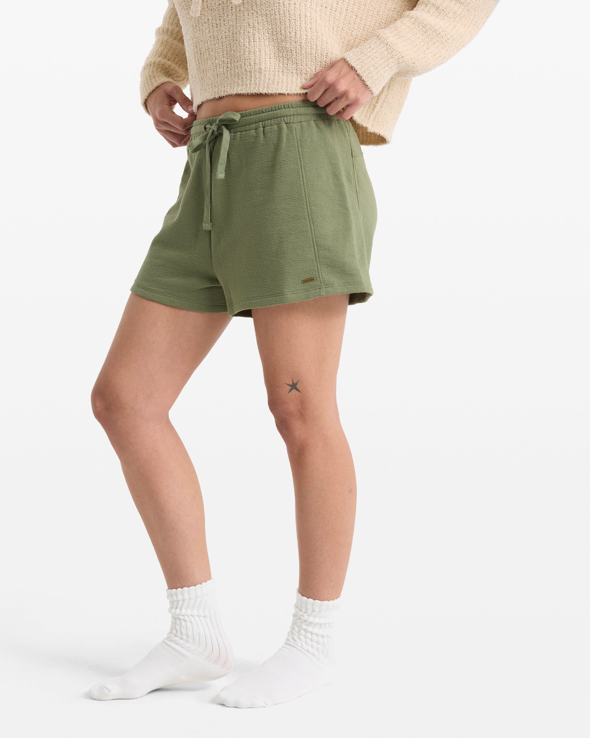 Women's Lived In Fleece Short - Image 8