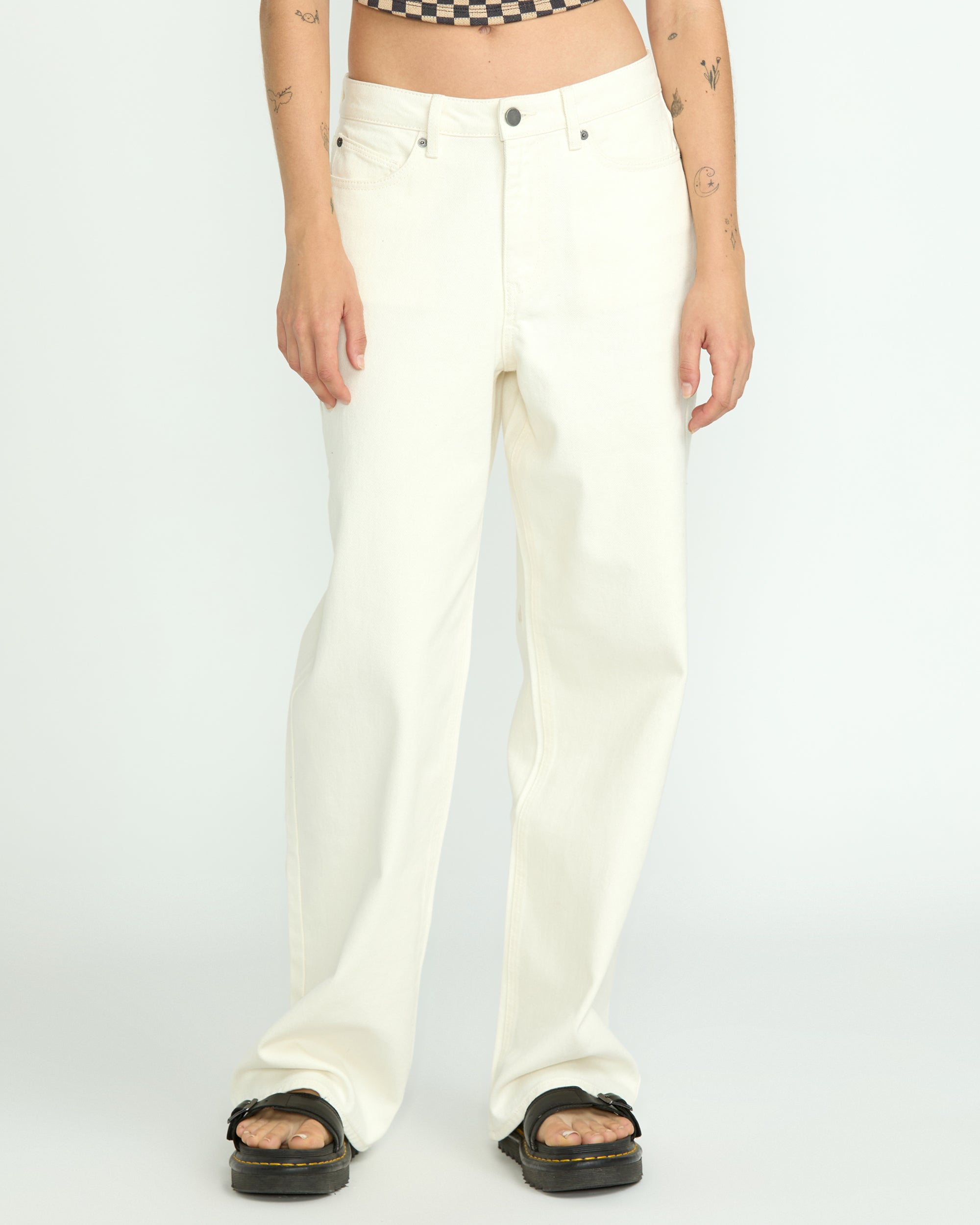 Women's Stoned Boyfriend High Rise Jeans - Image 5