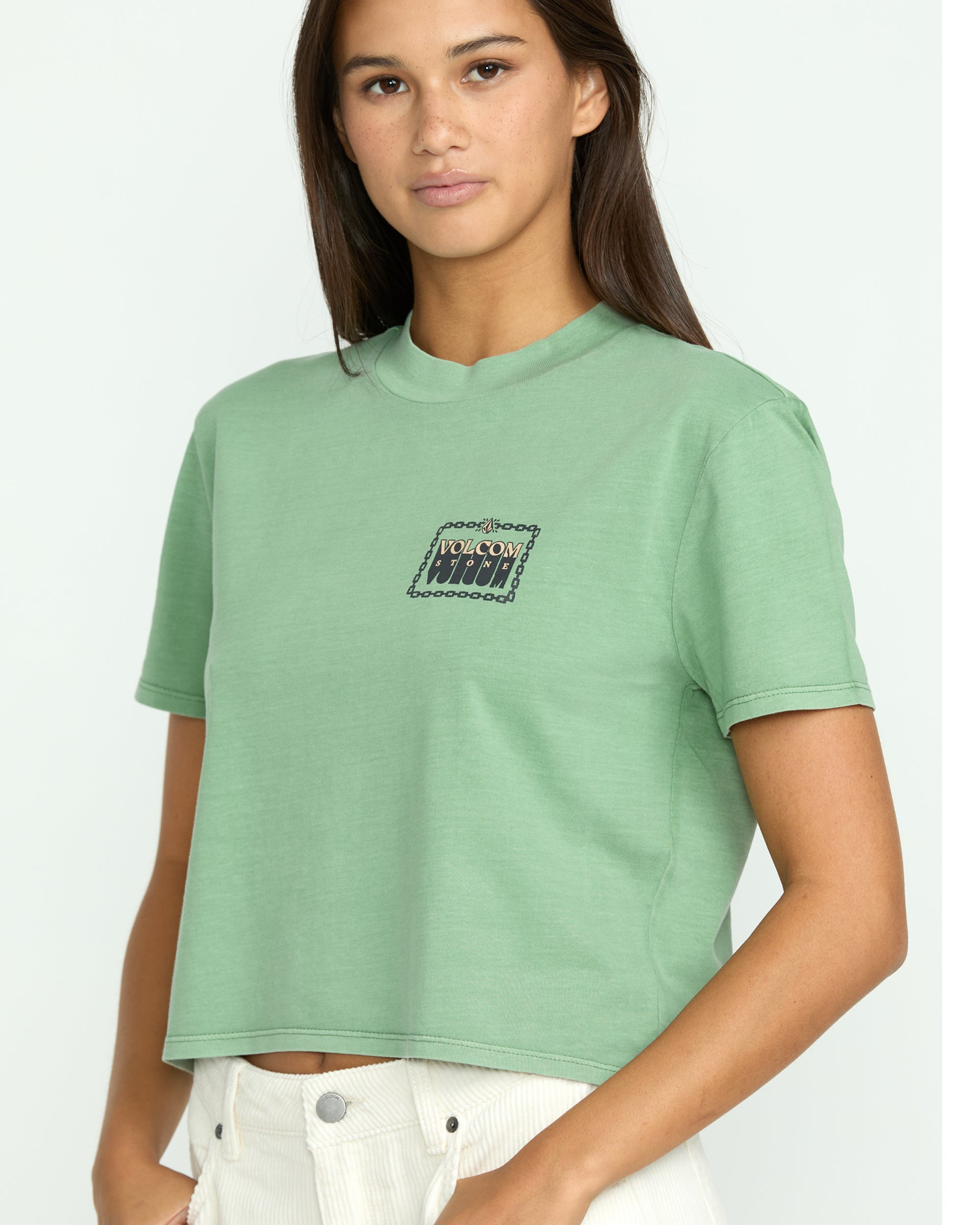 Women's Dial Crop Tee - Image 5