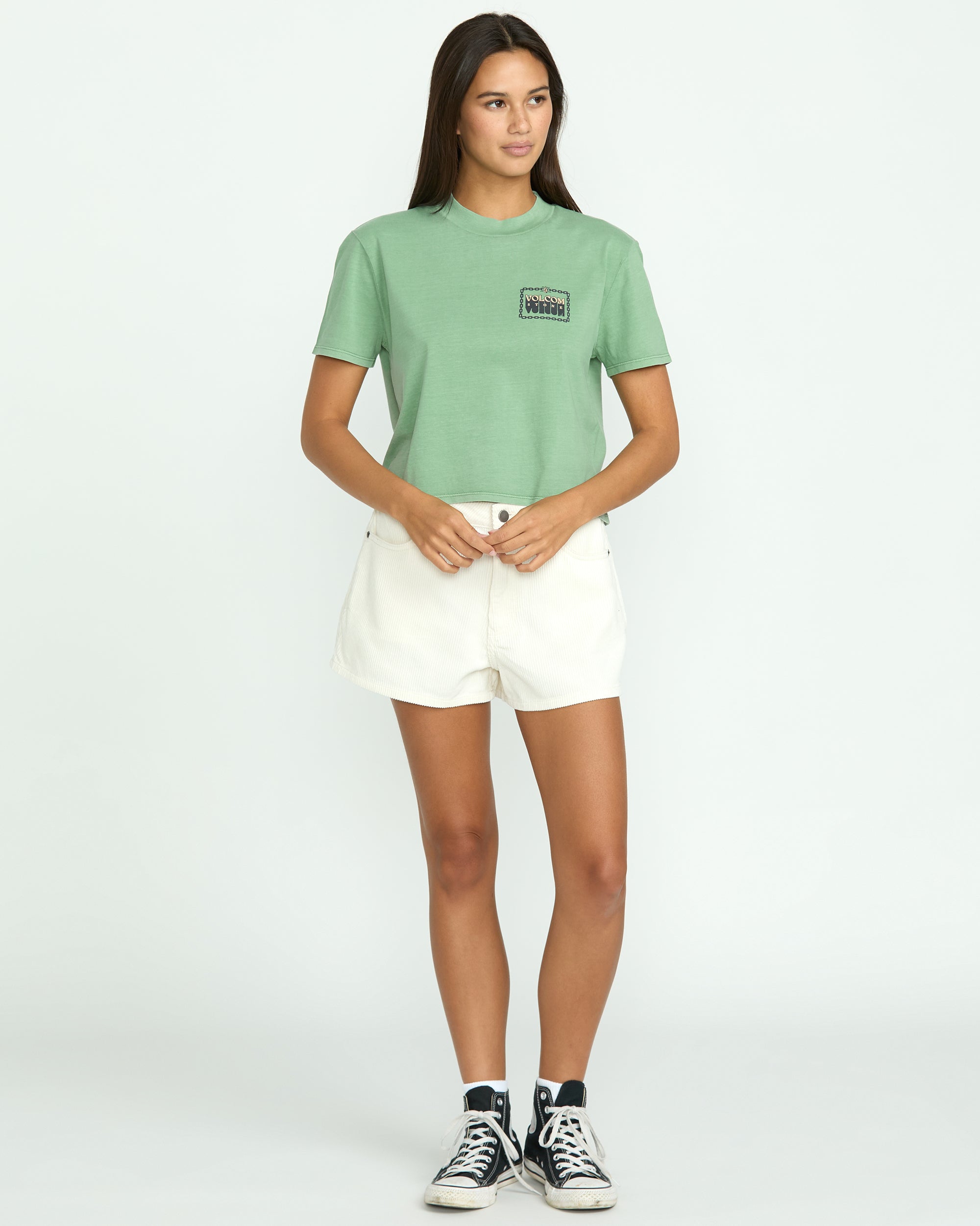 Women's Dial Crop Tee - Image 4