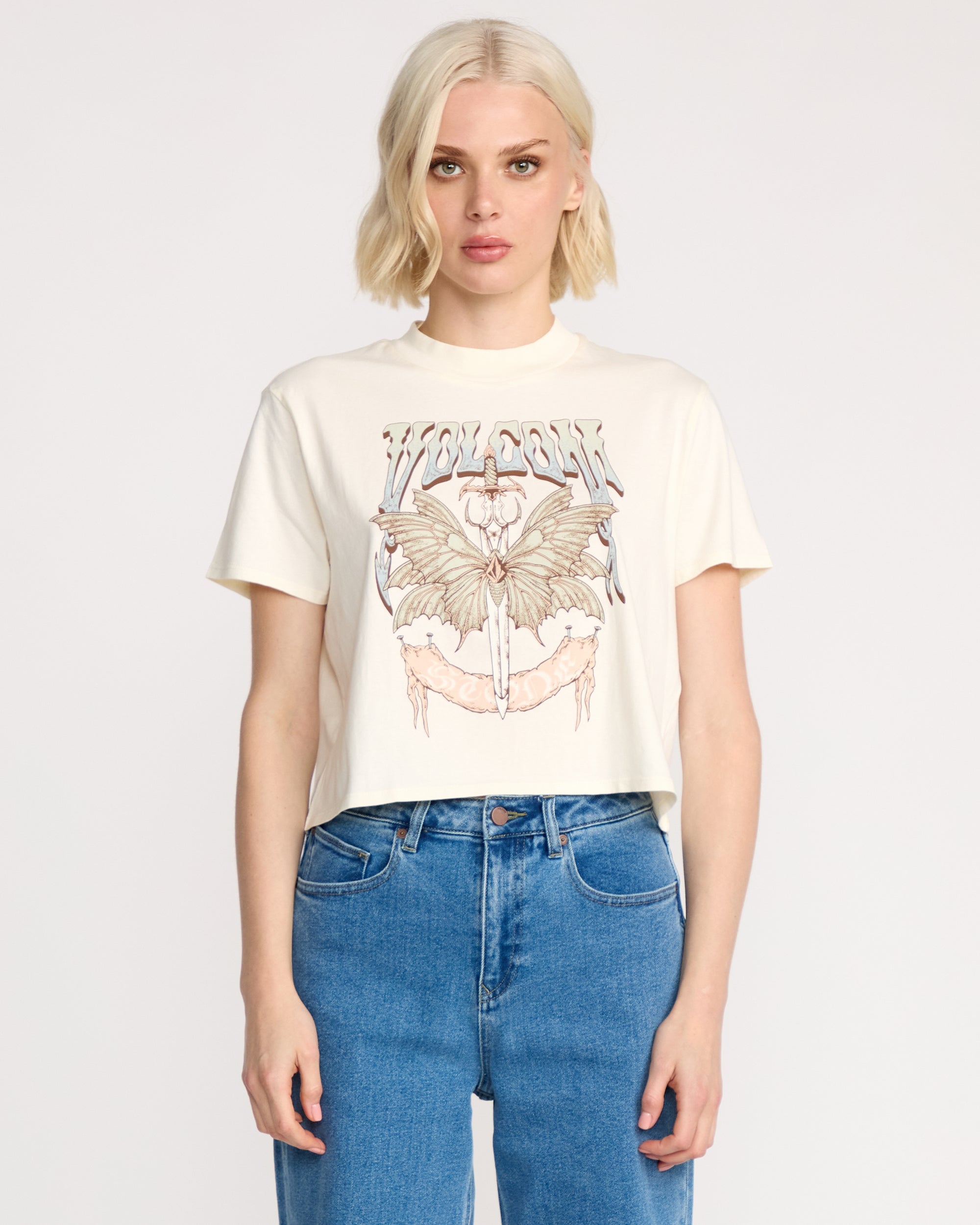 Women's Dial Crop Tee - Image 3