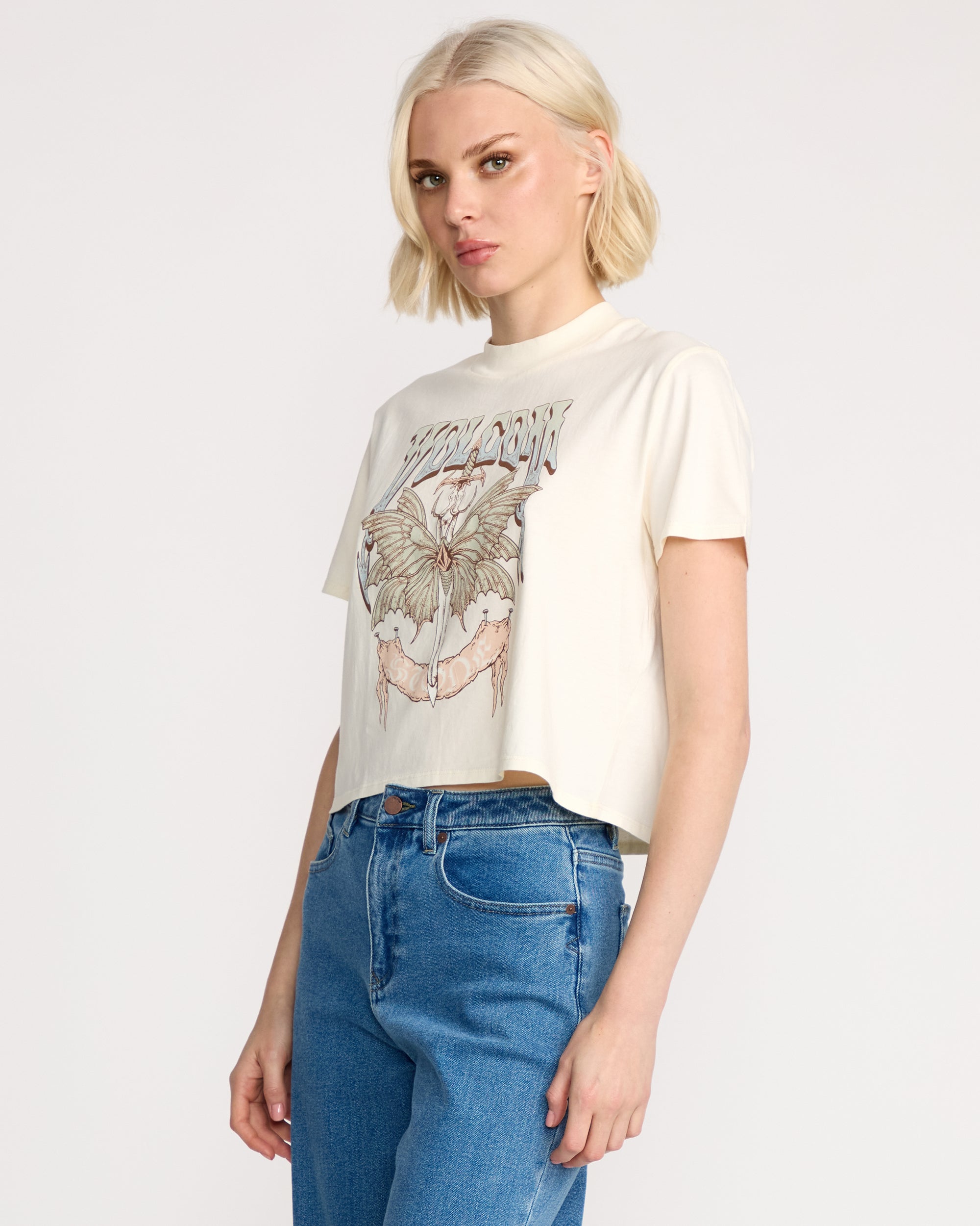 Women's Dial Crop Tee - Image 5
